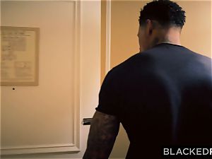 BLACKEDRAW Out Of Town gf Cheats With big black cock After fighting With boyfriend